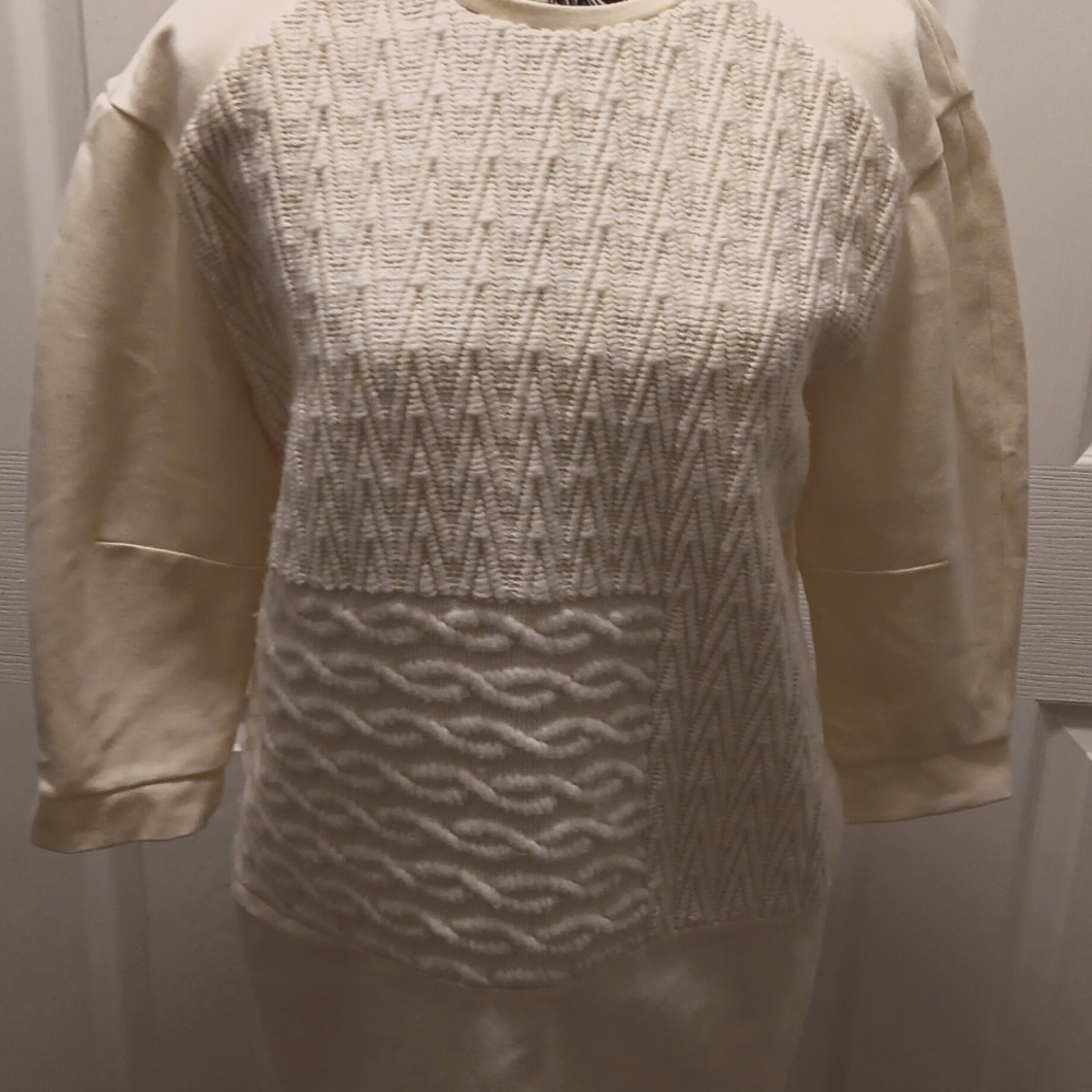 Tibi patchwork wool dress - Picture 3 of 3